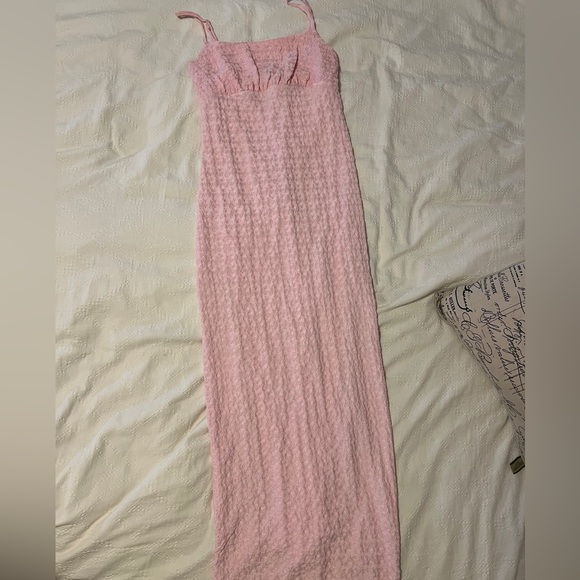 Dynamite Square Neck Open Back Dress - Picture 3 of 4